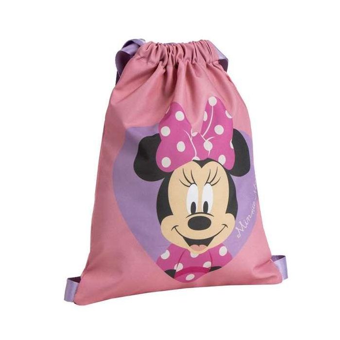 Saquito escolar minnie 27.0 x 33.0 x 1.0 cm