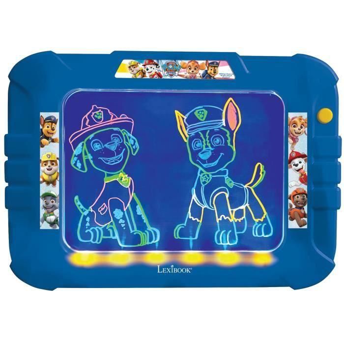 PAT 'PATROUILLE Pizarra para dibujar luz neón con rotuladores y modelos de color - LEXIBOOK 2 PAT 'PATROUILLE Pizarra para dibujar luz neón con rotuladores y modelos de color - LEXIBOOK 2