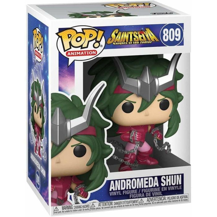Funko Figura Saint Seiya Shun de Andrómeda Armadura de Andrómeda 10 cm Mixta FUN0889698476911 8