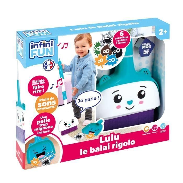 KD KD8436538676417 Escoba de juguete Lulu the Funny Broom - Habla y barre mágicamente para niños 3 KD KD8436538676417 Escoba de juguete Lulu the Funny Broom - Habla y barre mágicamente para niños 3