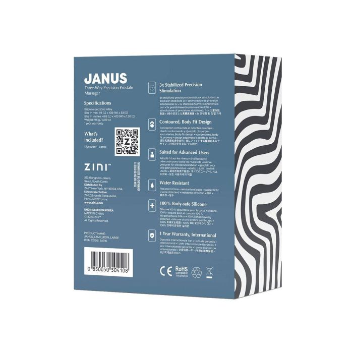 Plug Anal ZINI Negro 8 Plug Anal ZINI Negro 8