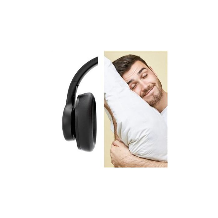 Elbe ABT-B26-N Auriculares de Diadema Bluetooth Plegable con Micrófono, Radio FM y Cable Aux-in, Negro/Rojo 8 Elbe ABT-B26-N Auriculares de Diadema Bluetooth Plegable con Micrófono, Radio FM y Cable Aux-in, Negro/Rojo 8