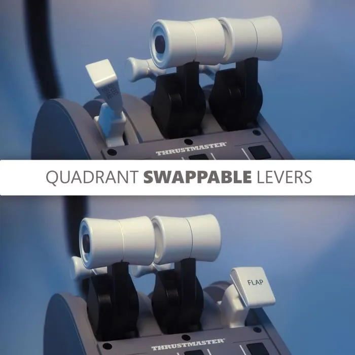 Thrustmaster TCA Quadrant Boeing Edition, Joystick de Aviación Civil para Xbox Series X|S, Xbox One y PC 4 Thrustmaster TCA Quadrant Boeing Edition, Joystick de Aviación Civil para Xbox Series X|S, Xbox One y PC 4