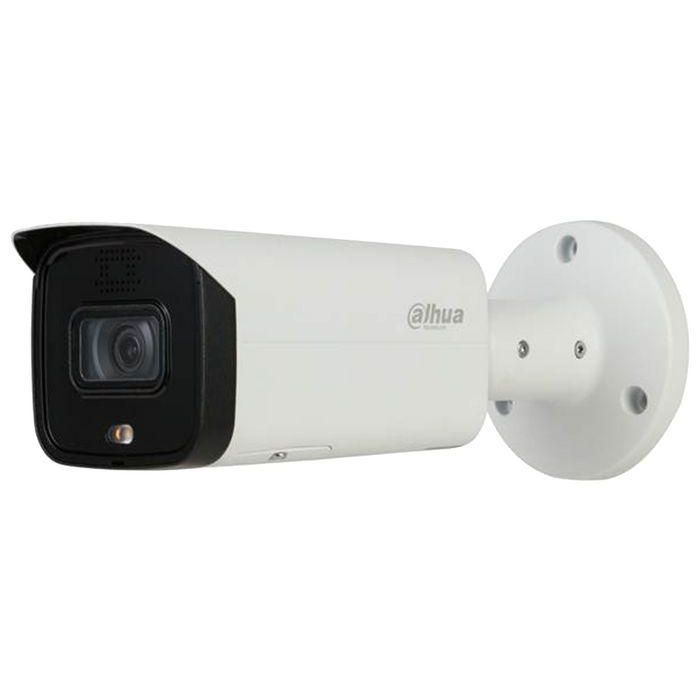 Dahua Cámara IP bullet 5M AI WizMind 3.6mm IR60 WDR IP67 IK10 12V/PoE. Audio, alarma, luz blanca Dahua Cámara IP bullet 5M AI WizMind 3.6mm IR60 WDR IP67 IK10 12V/PoE. Audio, alarma, luz blanca