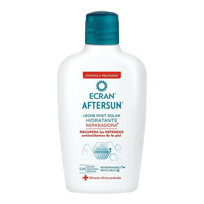 Ecran Aftersun Leche Hidratante Reparadora Acción 24h con VitEox 80, Sin Alcohol, Siliconas ni Colorantes, 200 ml