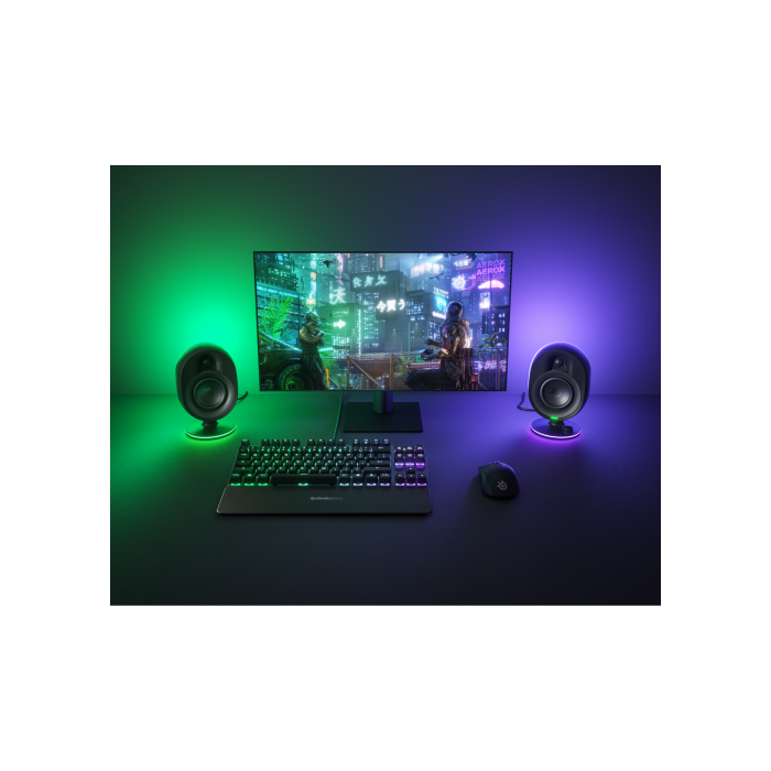 SteelSeries Arena 7 Altavoces RGB con Subwoofer 6.5", Bluetooth, USB, Óptico, Aux - 61543 2