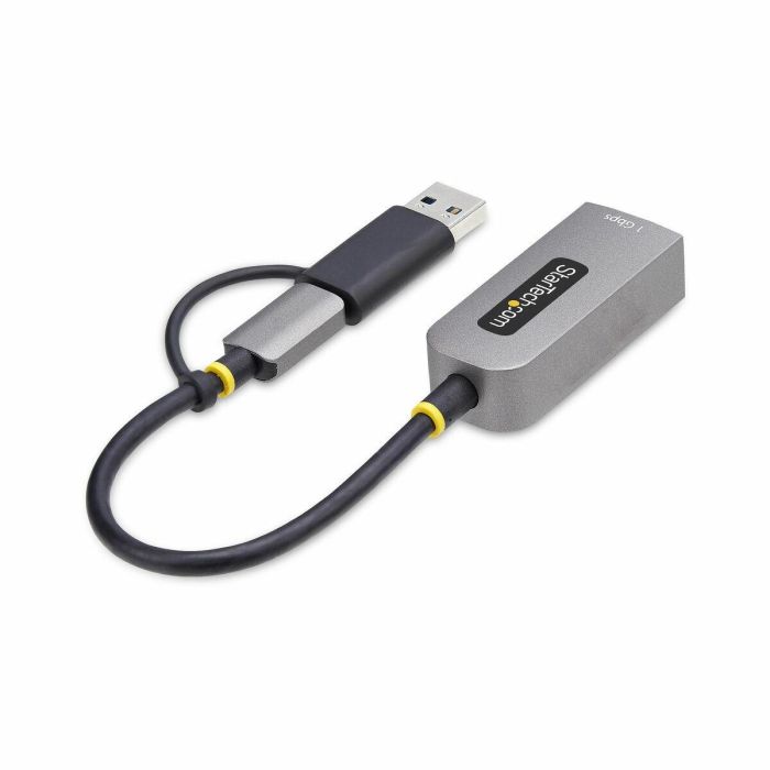 Cable USB Startech C21GA-USB-ETHERNET Gris 4