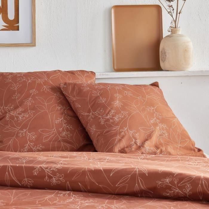Juego de cama - TODAY Crazy - Estampado floral - 2 personas - 220 x 240 cm - Naranja 2 Juego de cama - TODAY Crazy - Estampado floral - 2 personas - 220 x 240 cm - Naranja 2