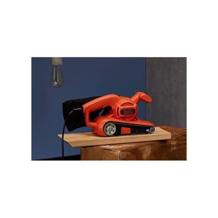 Lijadora de banda Black & Decker KA86-QS 750 W 720 W 5 Lijadora de banda Black & Decker KA86-QS 750 W 720 W 5
