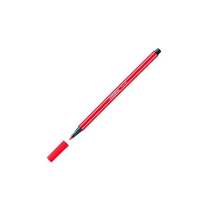 Stabilo Rotulador Pen 68 Carmín Caja 10 Ud