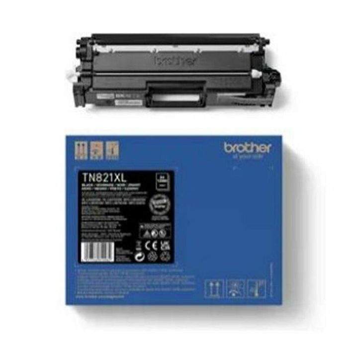 Black Toner - Brother - TN821XLBK - 12,000 páginas Black Toner - Brother - TN821XLBK - 12,000 páginas