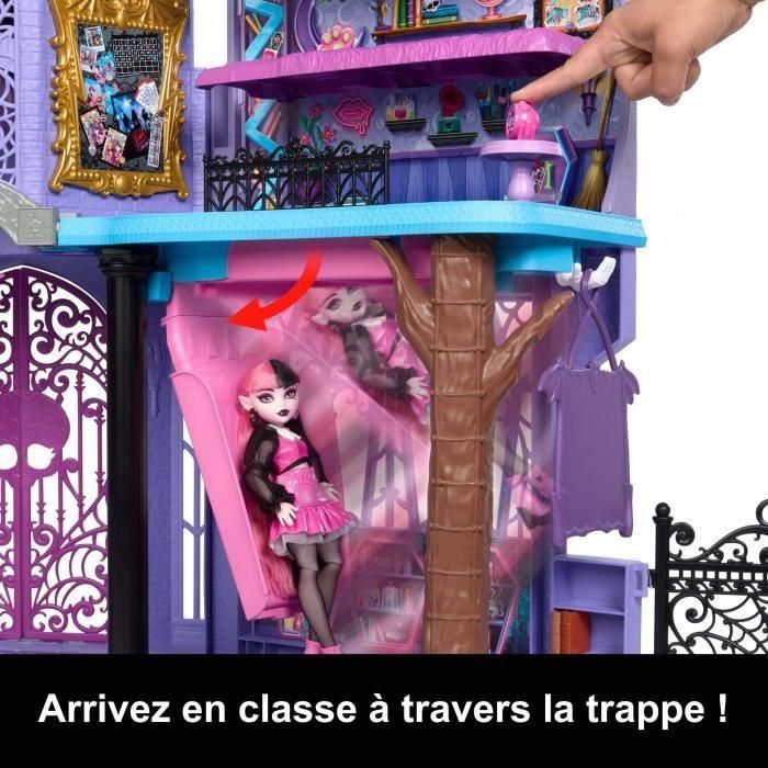 Casa de muñecas embrujada Monster High, más de 35 accesorios - Monster High - HLP88 4 Casa de muñecas embrujada Monster High, más de 35 accesorios - Monster High - HLP88 4