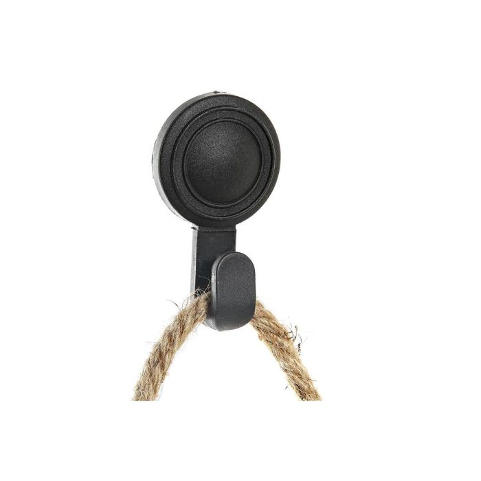 Espejo Scandi DKD Home Decor Negro 3 x 27 x 27 cm Set de 3 (2 Unidades) 1