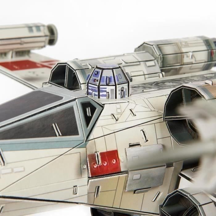 Star Wars - X-WING FIGHTER - Modelo 4D para construir - 28 cm 4 Star Wars - X-WING FIGHTER - Modelo 4D para construir - 28 cm 4
