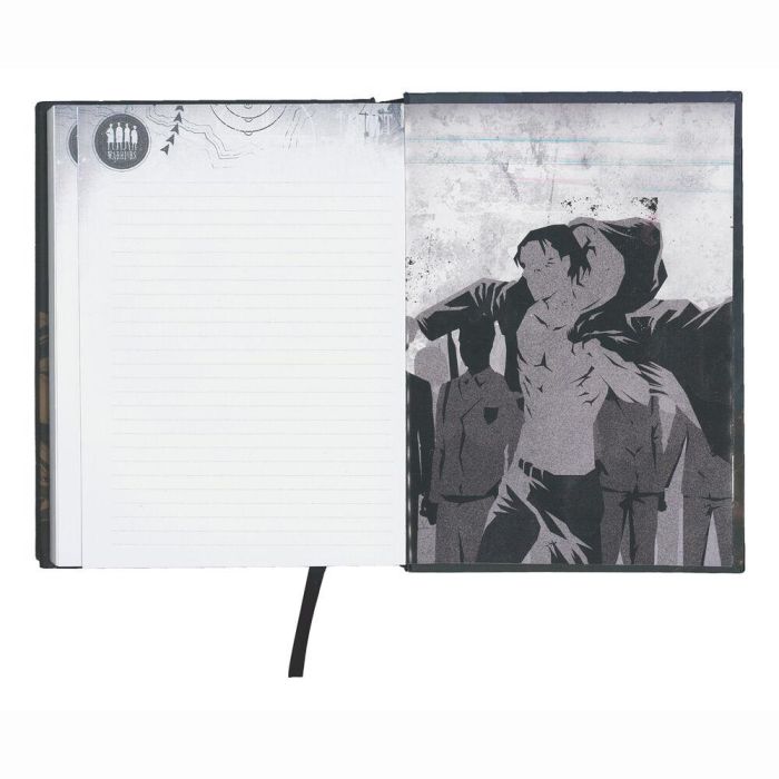 Cuaderno con luz Strugglen Attack on Titans 1
