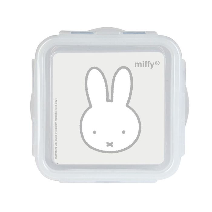 Fiambrera Miffy Niebla Gris 13 x 7.5 x 13 cm 1 Fiambrera Miffy Niebla Gris 13 x 7.5 x 13 cm 1