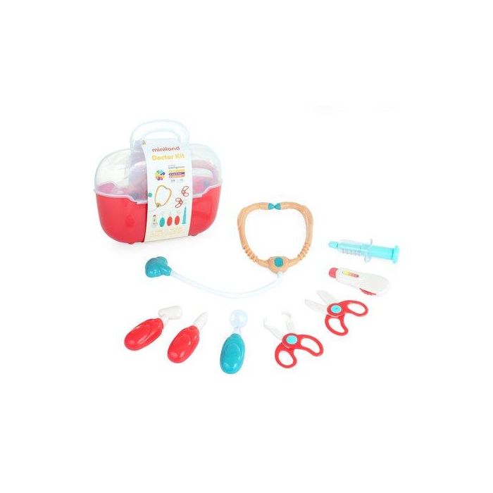 Juego Miniland Set Medico (3-6 Años) (Set de 8)