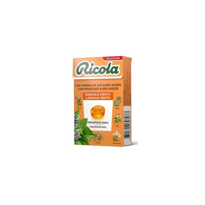 Ricola Caramelos Naranja 50Gr. S/A