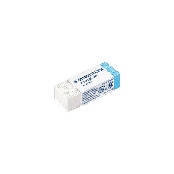 Goma De Borrar Staedtler 526 Bt30 Rasoplat Combi Para Lapiz Y Tinta (Ud.) 30 unidades