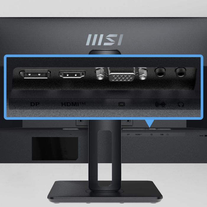 MSI PRO MP245PG Monitor 24" IPS FHD (1920x1080) HDMI/DP 4ms 100Hz Ajuste Altura Pivot 1 MSI PRO MP245PG Monitor 24" IPS FHD (1920x1080) HDMI/DP 4ms 100Hz Ajuste Altura Pivot 1