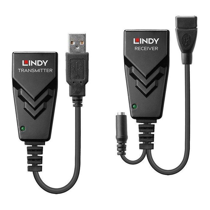 Lindy 100m USB 2.0 Cat.6 Extender 1 Lindy 100m USB 2.0 Cat.6 Extender 1