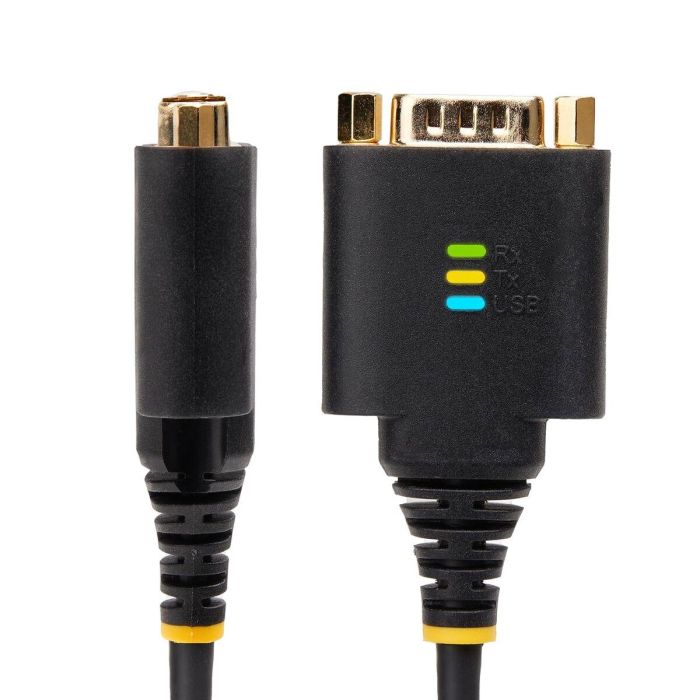 Cable USB Startech 2P1FFC-USB-SERIAL Negro