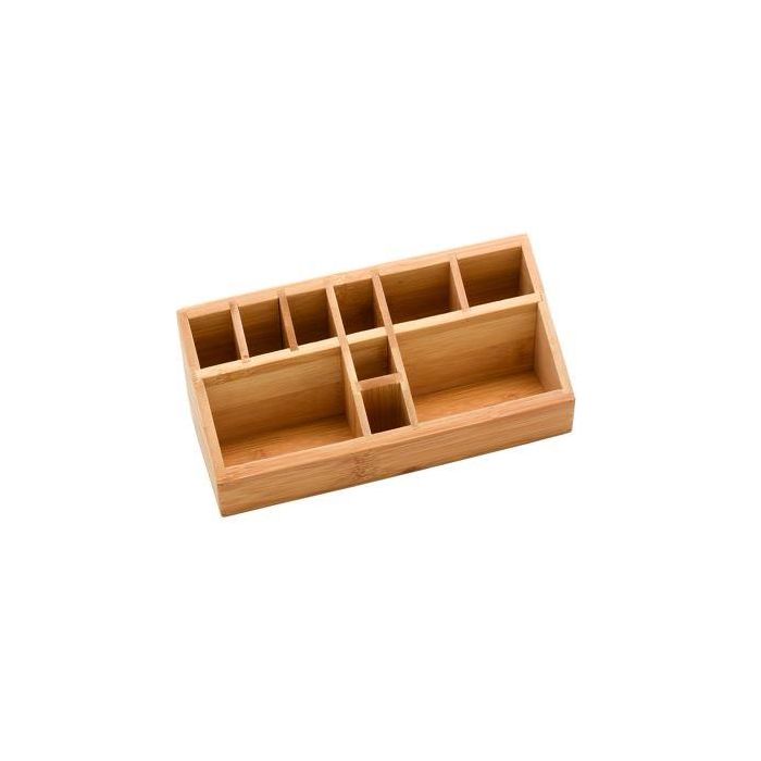 Organizador DKD Home Decor Natural 9 x 10 x 23 cm