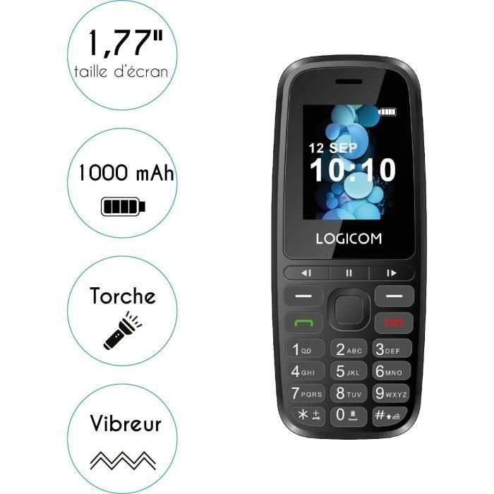 Teléfono Móvil Logicom 1,7" 128 MB RAM 2