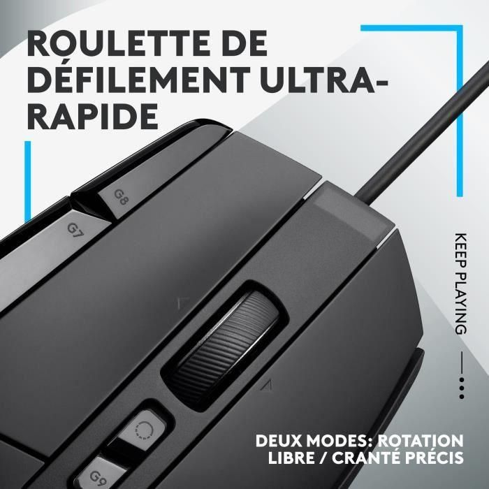 Ratón Logitech 910-006139 25600 dpi Negro 2