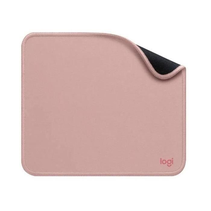 Alfombrilla de ratón duradera - Logitech - Serie Studio - Easy Glide - Rosa