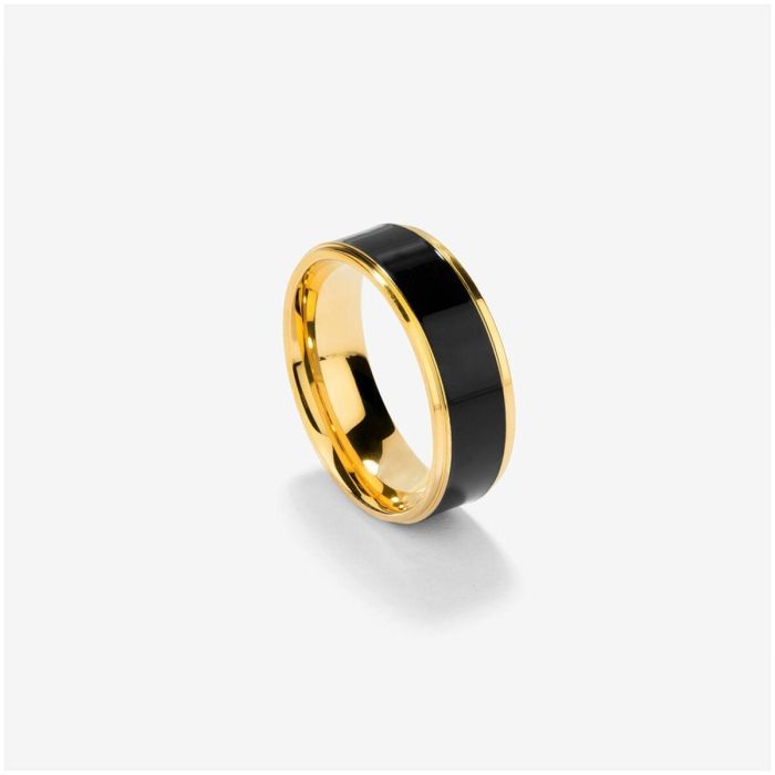 Anillo Hombre Radiant RH000137-22 22 Negro Dorado 2