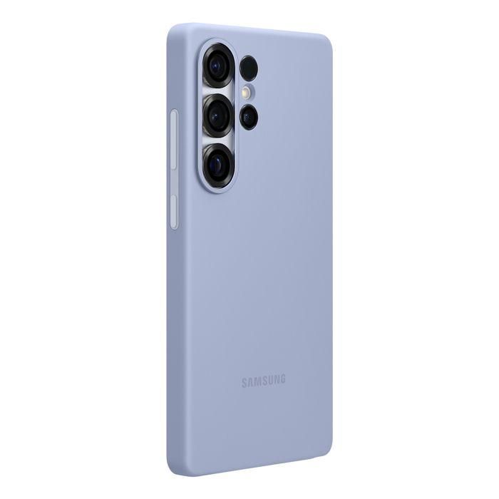 Funda de silicona azul cielo para Galaxy S25 Ultra 2 Funda de silicona azul cielo para Galaxy S25 Ultra 2