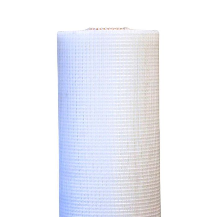 Seimark Malla Revoco Yeso 5 x 5 mm Blanca 1 x 50 m para Refuerzo de Yesos y Paneles de Cartón/Yeso