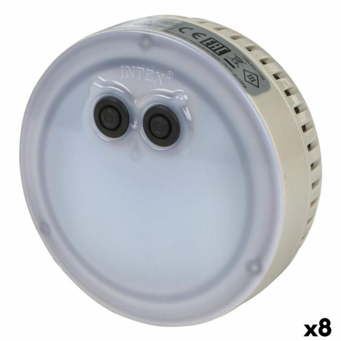 Luz de piscina Intex 28503 12 x 12 x 6,5 cm Multicolor (8 Unidades) 5 Luz de piscina Intex 28503 12 x 12 x 6,5 cm Multicolor (8 Unidades) 5