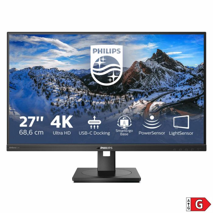 Philips 279P1 Monitor de 27" 4K UHD IPS 3840x2160, 4ms, 60Hz, USB-C, HDMI 2.0, DisplayPort 1.4, Ethernet, Negro 5
