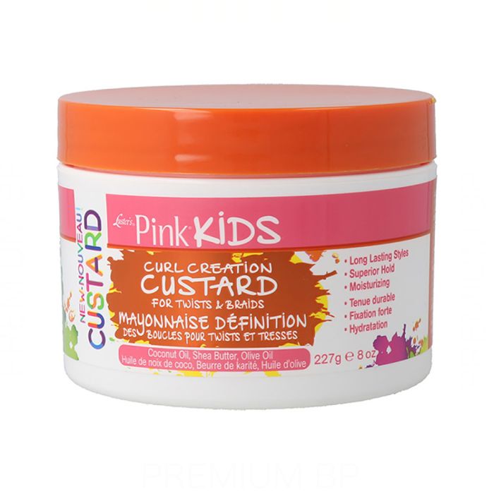 Loción Capilar Luster Pink Kids Curl Creation Custard Cabellos Rizados (227 g)