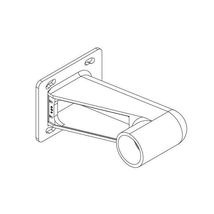 Ernitec Mini Gooseneck mount, White 2 Ernitec Mini Gooseneck mount, White 2