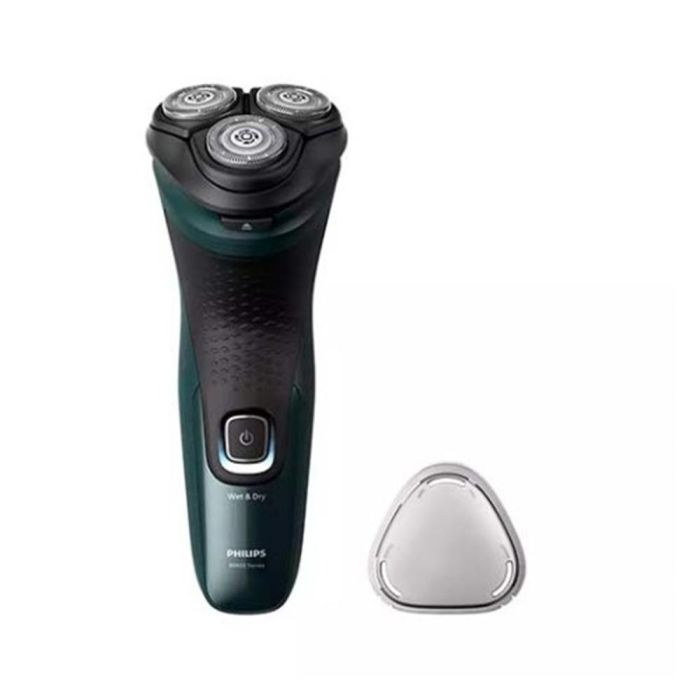 Philips X3052 Afeitadora Shaver Serie 3000X Eléctrica en Seco y Húmedo, SkinProtect, Cabezales 4D, 45 min Batería, para Rostro y Cabeza