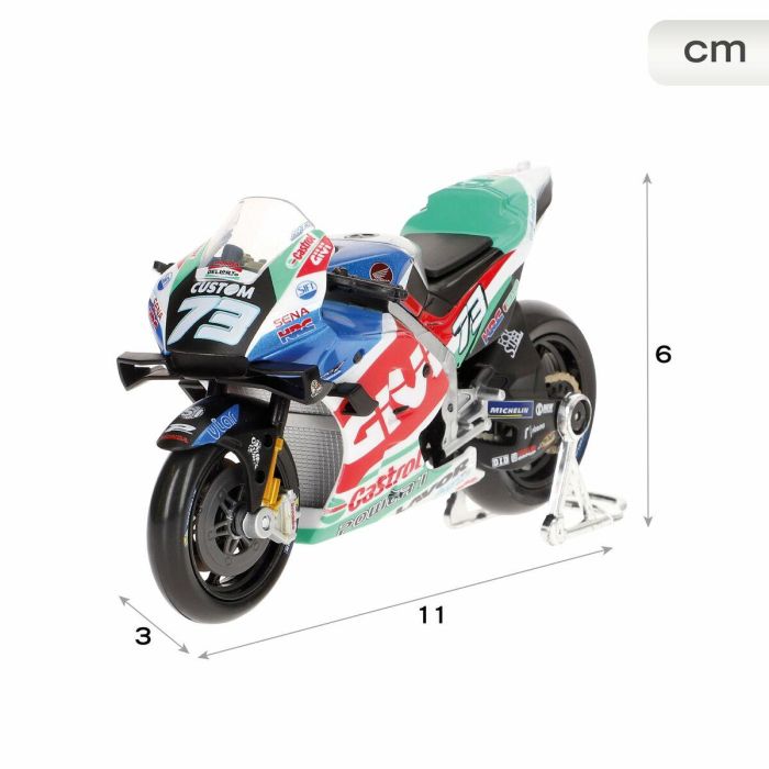 Motocicleta Maisto 11 x 6 x 3 cm 3 Motocicleta Maisto 11 x 6 x 3 cm 3