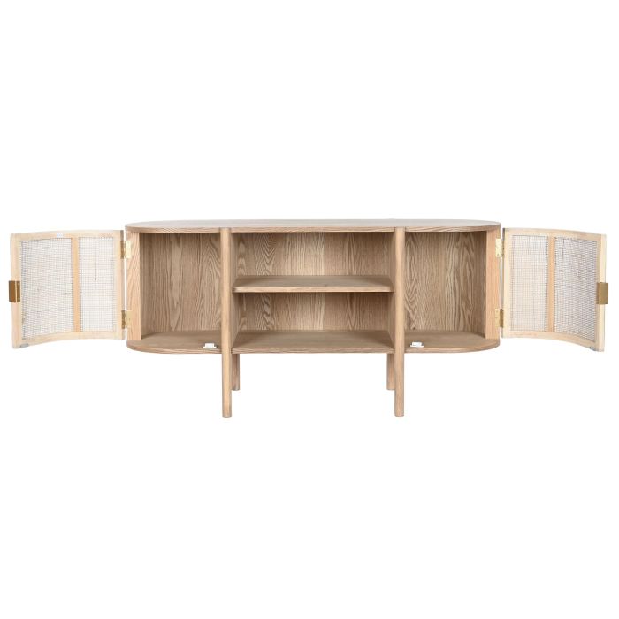 Mueble de TV Home ESPRIT Natural Madera de caucho 120 x 43,5 x 60 cm 3
