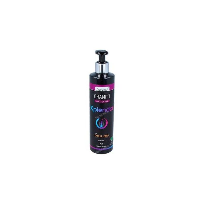 Xplendor Champú Anticaída con Capilia Longa y extractos vegetales - Fortalece la fibra capilar y aumenta densidad - 300 ml
