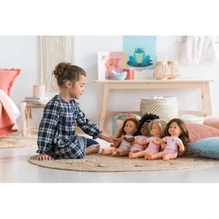 Corolle Mi Muñeca Prune 36 cm - Cuerpo Suave Vinilo, Pelo Largo Peinable, Ojos Somnolientos, Aroma Vainilla y Altamente Personalizable 4