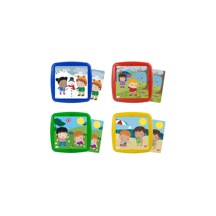 Miniland Puzle Las Estaciones Set 4 Unidades 12 Piezas 0 Miniland Puzle Las Estaciones Set 4 Unidades 12 Piezas 0