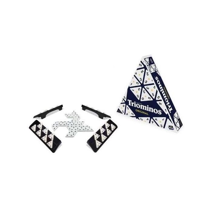 Bizak Juego Triominos Original - Juego de Mesa Familiar de Dominó Triangular, Variación del Clásico, Edad Mínima 3 Años 1