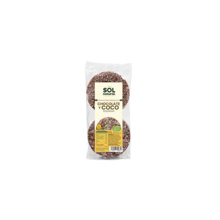 Tortas De Arroz Con Chocolate Y Coco 100Gr. Bio Tortas De Arroz Con Chocolate Y Coco 100Gr. Bio