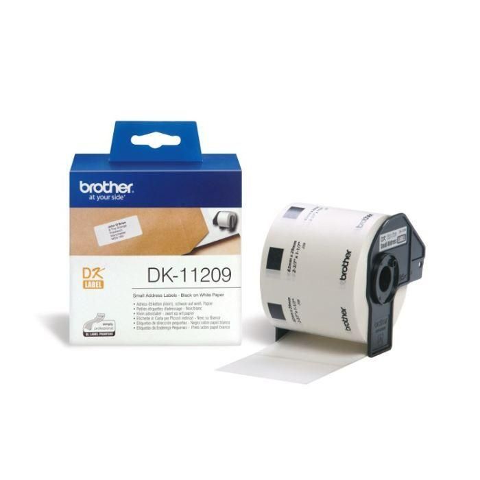 Etiqueta Adhesiva Brother Dk11209 -Tamaño 62x29 mm Para Impresoras De Etiquetas Solo 1050-N-1060N -800 Etiq.- Etiqueta Adhesiva Brother Dk11209 -Tamaño 62x29 mm Para Impresoras De Etiquetas Solo 1050-N-1060N -800 Etiq.-