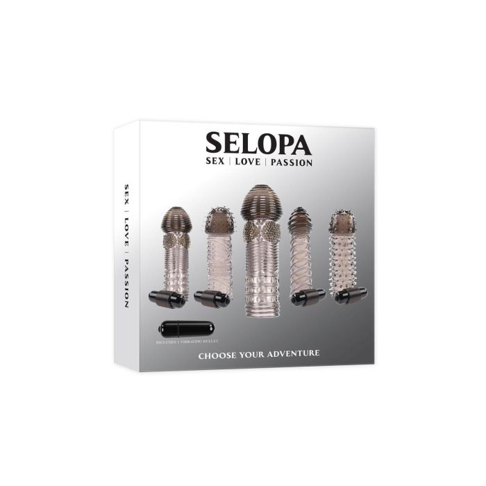 Funda para pene Selopa Negro Ø 3,9 cm 2