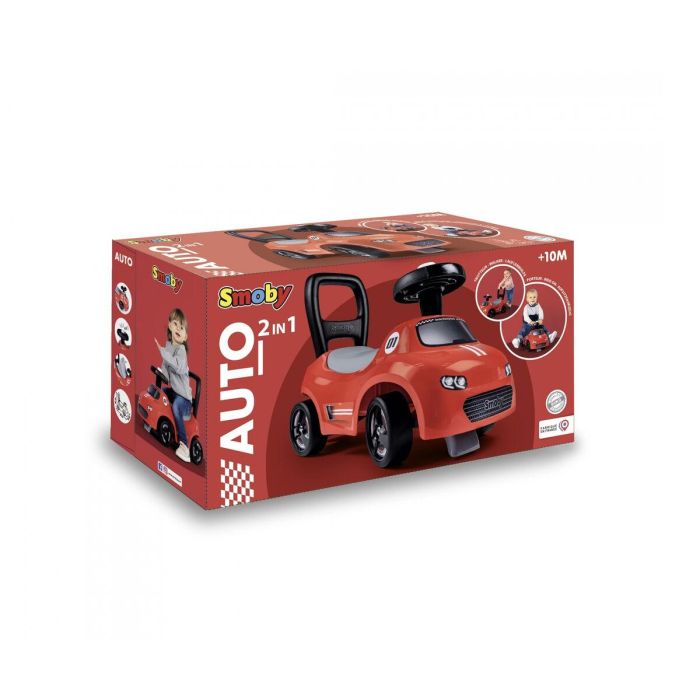 Smoby Correpasillos Rojo, Vehículo de Juguete para Bebés, Edad Mínima 18 Meses, de Plástico, Sin Pilas Ni Sonidos Ni Montaje 2 Smoby Correpasillos Rojo, Vehículo de Juguete para Bebés, Edad Mínima 18 Meses, de Plástico, Sin Pilas Ni Sonidos Ni Montaje 2