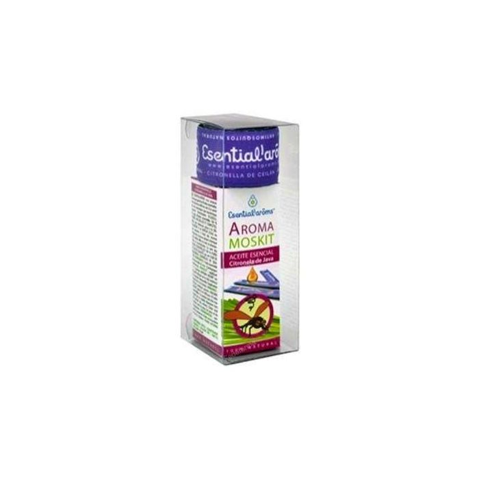 ESENTIAL AROMS Aromamoskit Repelente Mosquitos 15ml Pack con Brazalete Waterproof para picaduras