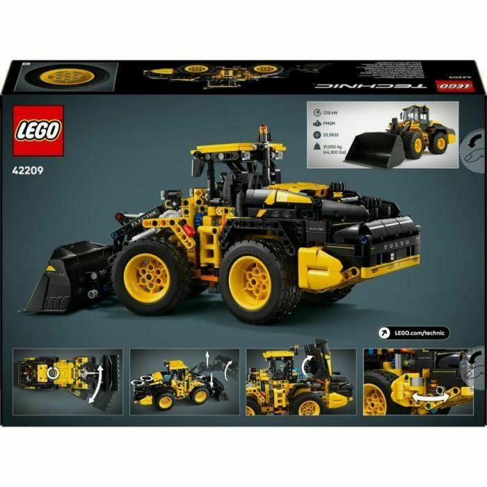 LEGO Technic 42209 Volvo L120 Cargadora de Ruedas Eléctrica, Juego de Construcción para Niños de 9+ Años 1